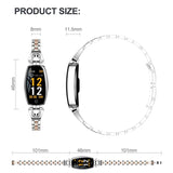 Smart Fitness Watch för kvinnor med armbandstraps Carvallo