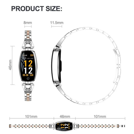 Smart Fitness Watch för kvinnor med armbandstraps Carvallo