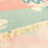 Fantasifull Vattenfärgssoffaträck Carvallo