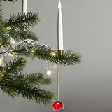 Julgransbelysning med fladdrande LED-ljus Carvallo