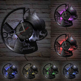 PawTick - Konstnärlig väggklocka med hundmotiv för djurvårdssalonger Carvallo