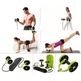 Dubbelhjuls Ab-roller-tränare