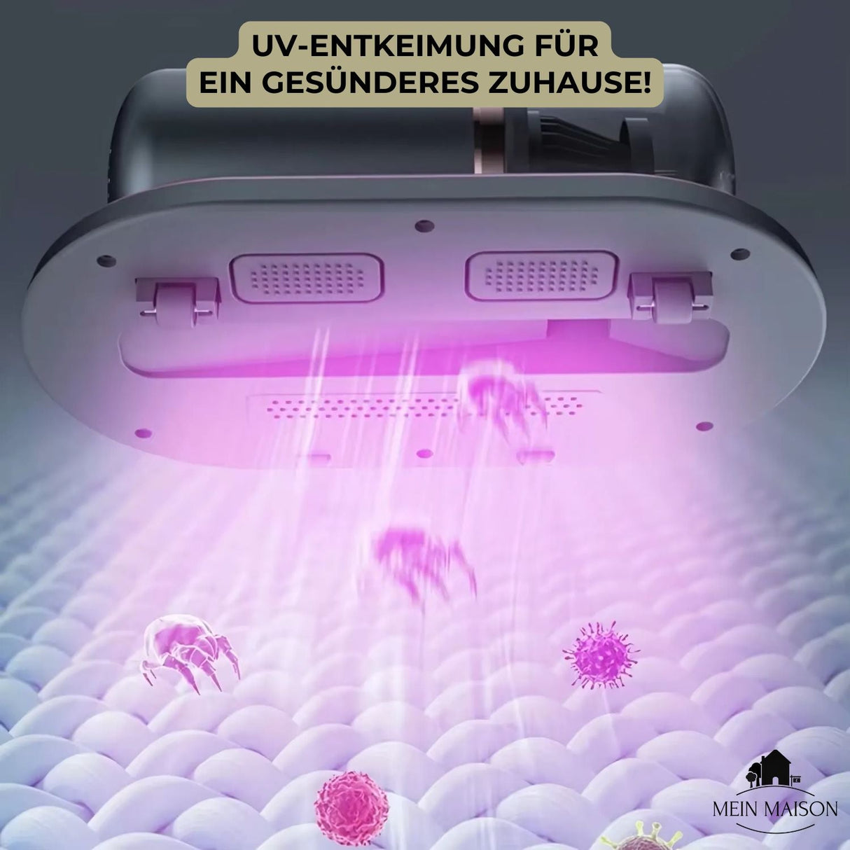 Carvallo - Dammsugare för avlägsnande av hushållsmidd Carvallo