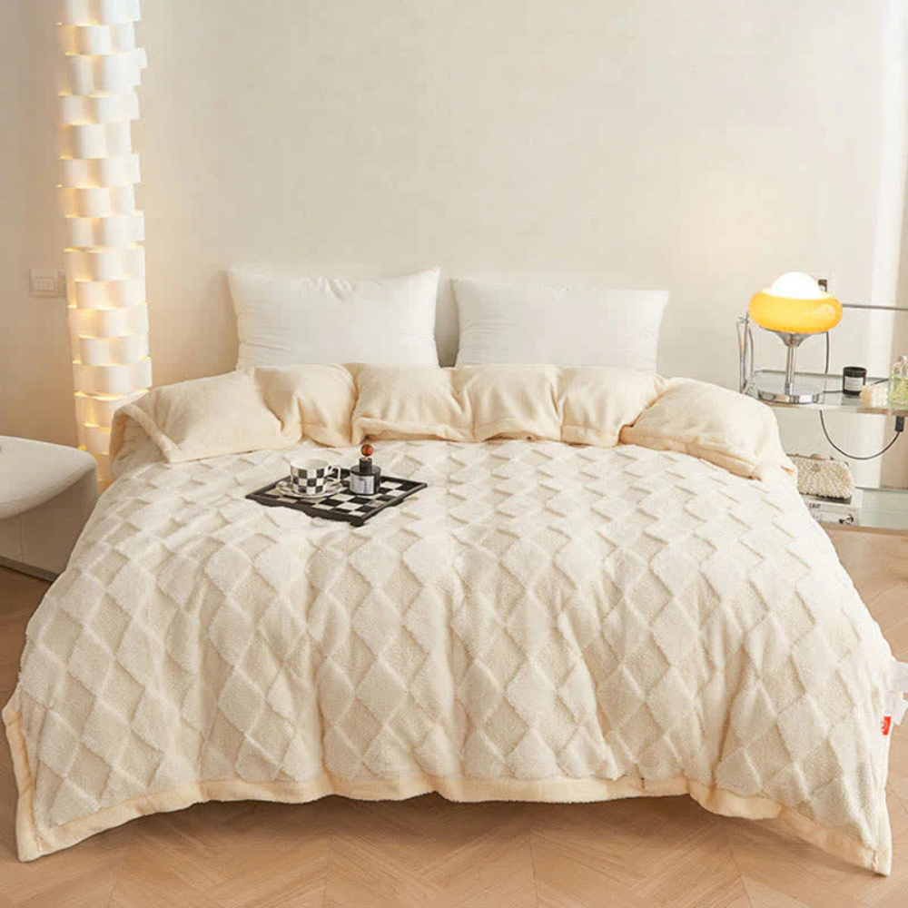 CozyWeave diamantfilt - Elegant soft-touch-komfort MILA Sverige