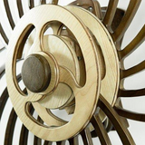 Carvallo - Hypnotisk kinetisk väggkonst för fascinerande inredning Carvallo