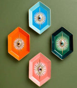 LuxeAura – Elegant ögonskål i keramik med gulddetaljer MILA Sverige