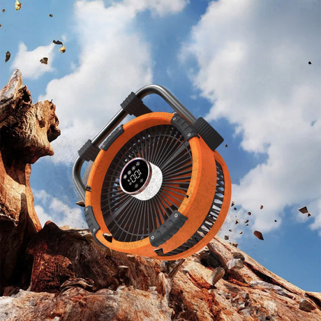 BreezeMate – Uppladdningsbar bärbar bordsfläkt MILA Sverige
