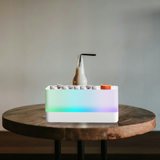 Carvallo – Vit ljudmaskin med nattljus och Bluetooth-högtalare för avkoppling Carvallo