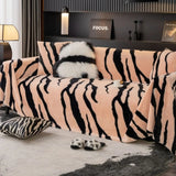 Wild Stripes Zebra Fleece Sofföverdrag Carvallo