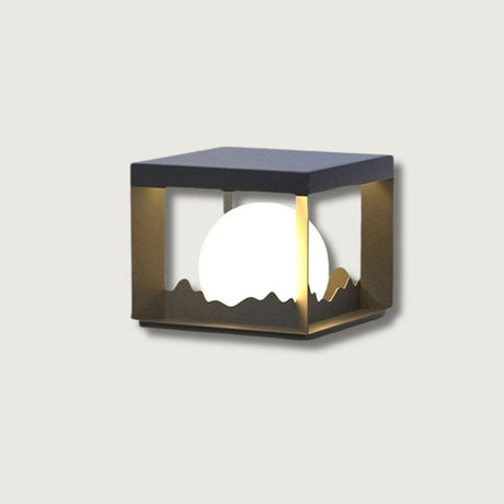 Carvallo - Solcellsdriven utomhusvägg- och golvlampa med modern design Carvallo