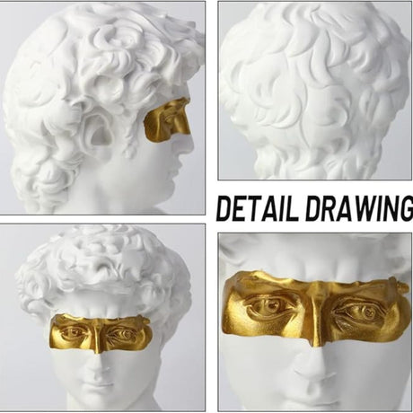 Renässansinspirerad David konst skulptur Carvallo