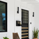 RadiantBeam - Slim svart LED vägglampa för stilig och effektiv belysning Carvallo