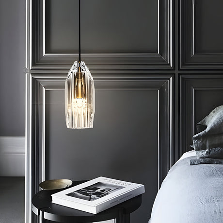 Geometrisk Taklampa med Kristallaccenter Carvallo