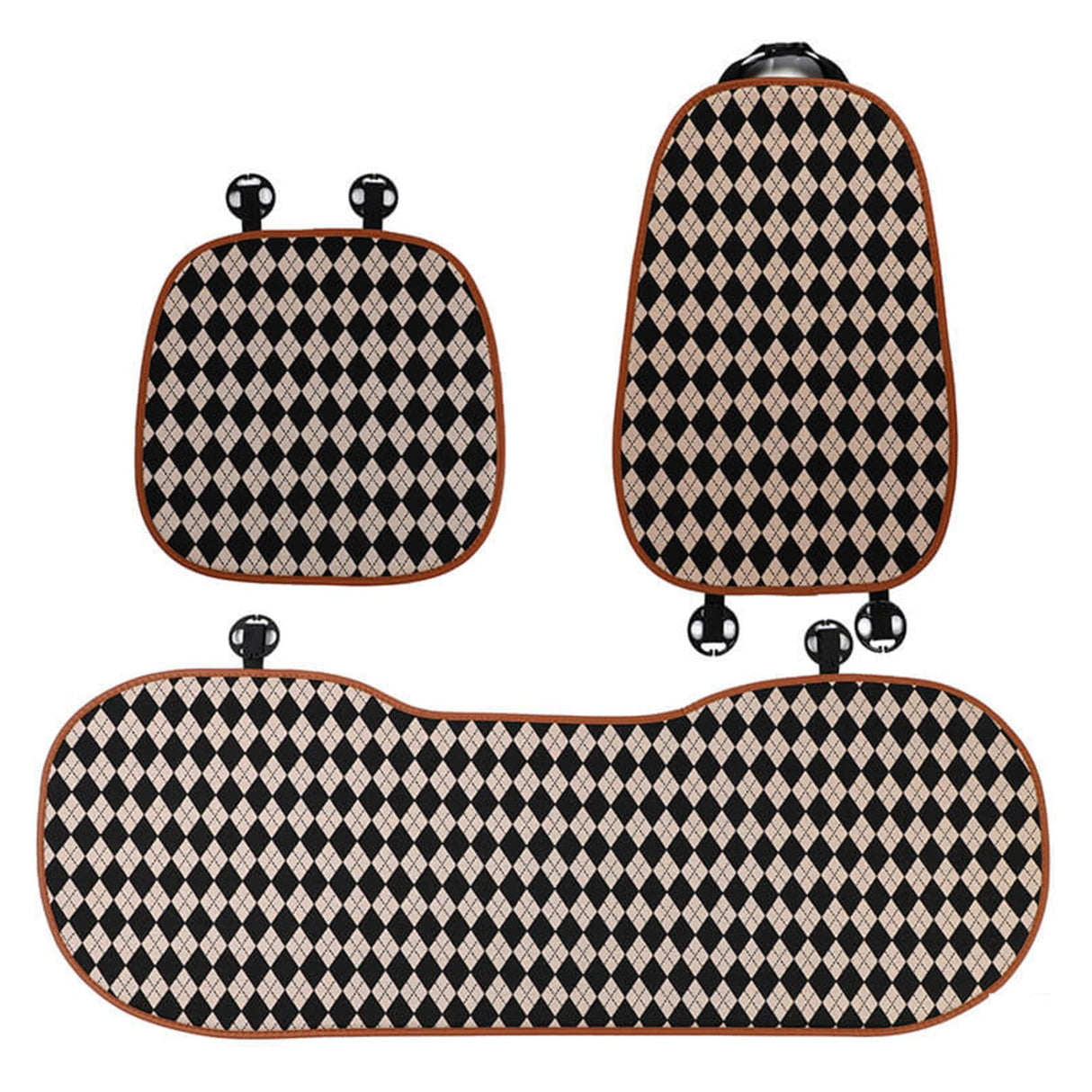 Klassisk Romboid Hund Bil Sätesskydd – Stiligt, Hållbart & Halkfritt Carvallo