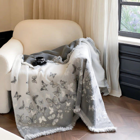 Oriental-Inspired Mink Blanket Carvallo
