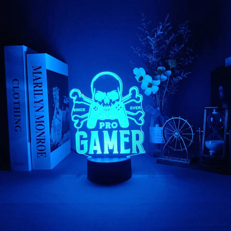 3D LED Lampa Gamer-Barn-BB-Pro Gamer-Hemnix