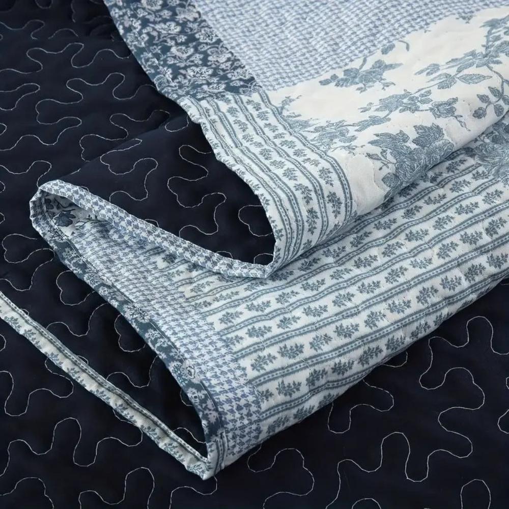 Rutigt Patchwork Överkast Carvallo