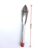 Rostfritt stål ogräsplockare och gräva verktyg – Trädgårdsverktyg med trähandtag Carvallo