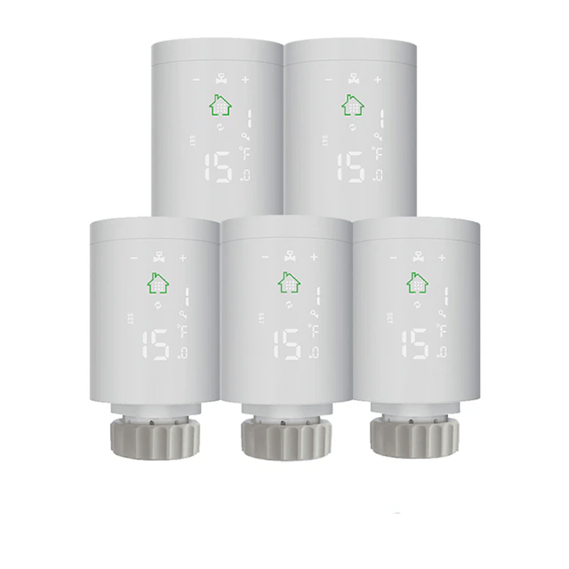 Smart Termostatventil med WiFi – Styrning av Radiator och Element via App-Smarta Hem Termostat-BB-5 st-Hemnix