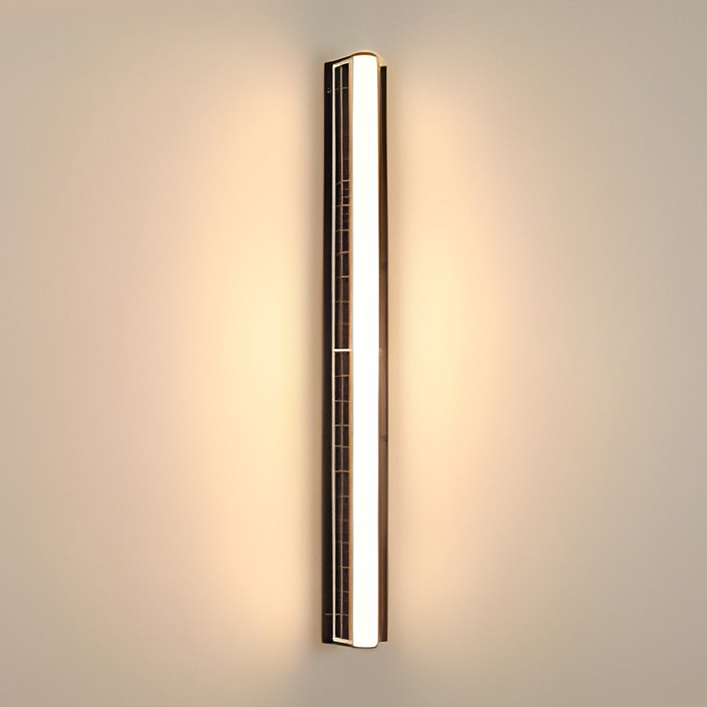 Utomhus Vägglampa Modern Solenergi LED Lampa Carvallo