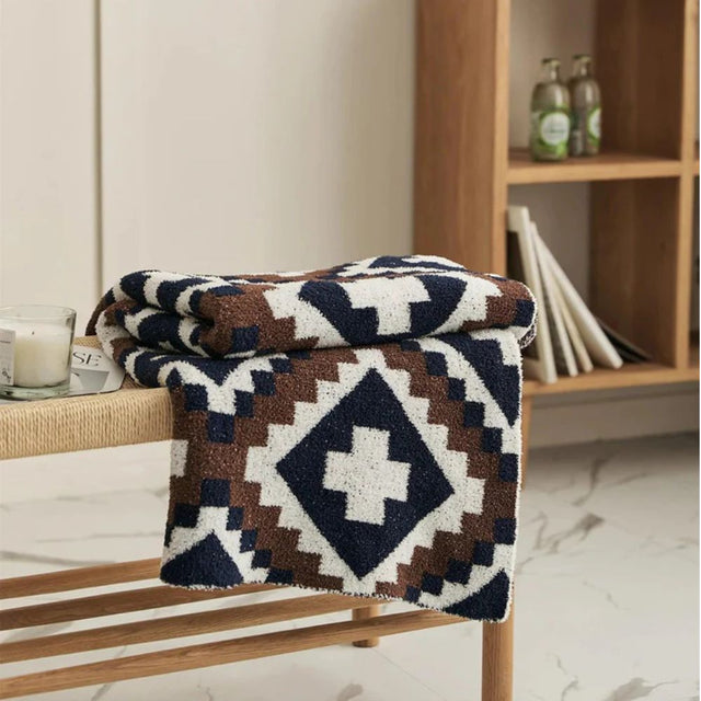 Sierra Peaks Stickad Filt Carvallo