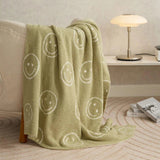Smiley Face Plush Blanket Carvallo