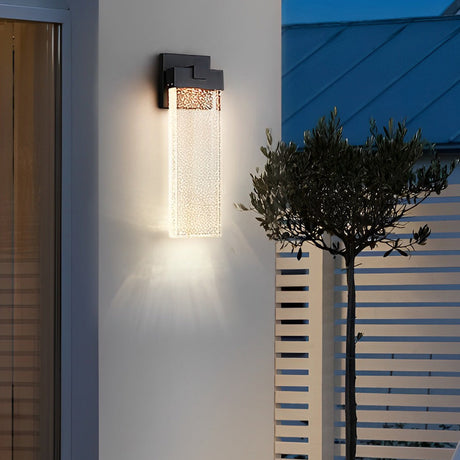 Utomhus Vägglampa Modern Kristall Vattentålig Vägglampa Carvallo