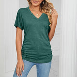 Nora™ V-ringad T-shirt-Hemnix-Hemnix