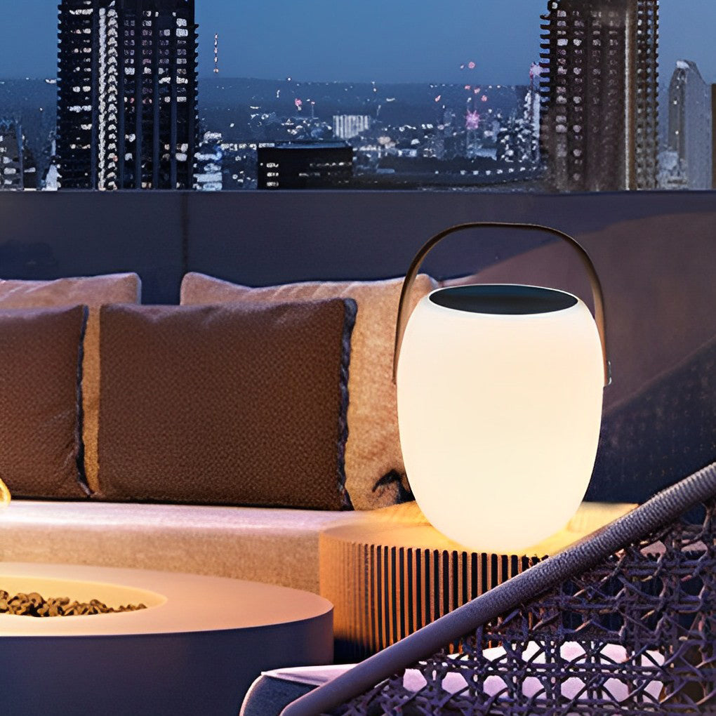 Utomhus Solarlampa med Handtag Carvallo