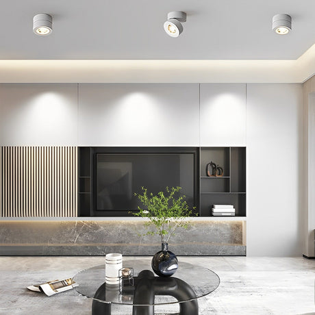AdjustaGlow - Justerbar LED Nordic Spotlight Inbyggd Taklampa Carvallo