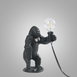 GorillaLux - Unik Gorilla Bordslampa | Modern Djurarmatur med Varm LED Belysning Carvallo