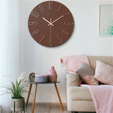 RegalTick - Minimalist wall clock for modern decor Carvallo