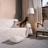 Jacquard Chenille Sofföverdrag - Modernt, Stiligt & Hållbart Soffskydd Carvallo