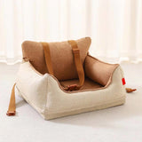 Premium Husdjursbilsäte – Säkert, Bekvämt och Året Rund Design Carvallo