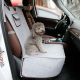 Naturfilts tyghundbilsäte – Säkert, bekvämt och hållbart Carvallo