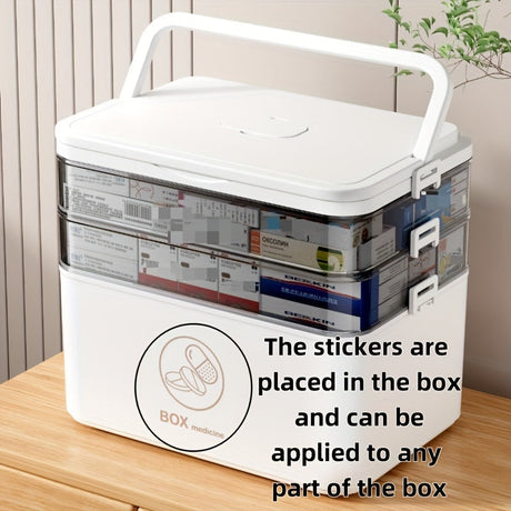 Stor reseask med piller – Fack med snäppfäste för dagliga mediciner och vitaminer MILA Sverige