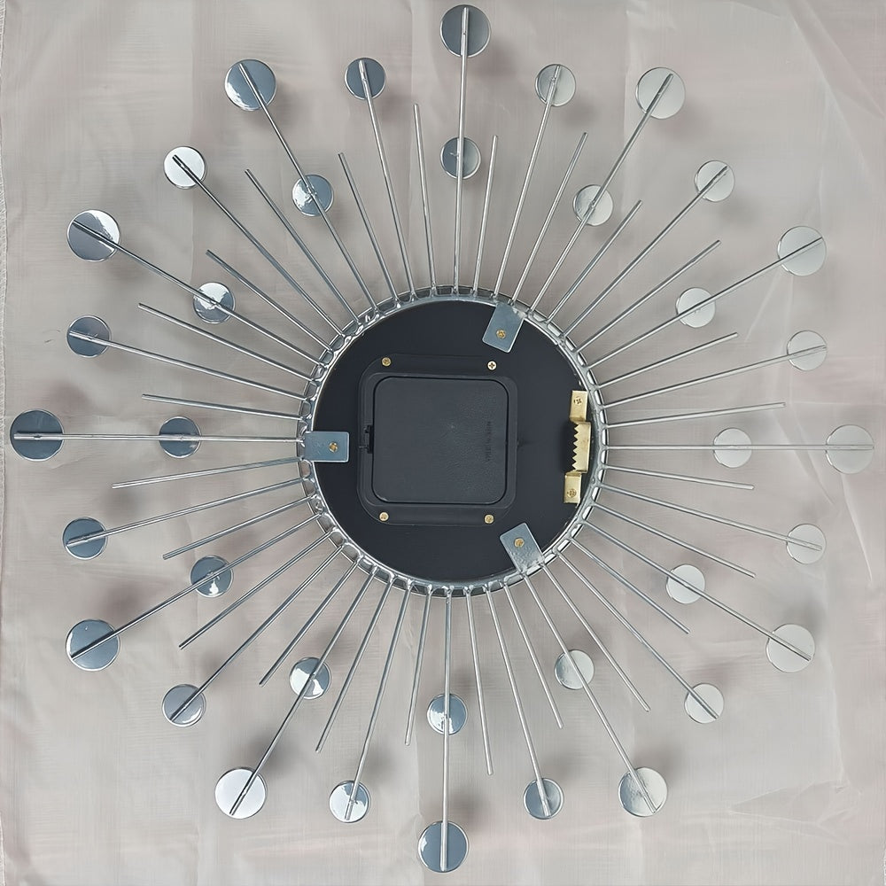 LuxeTime - Stilla Väckarklocka med Kristalldetaljer Carvallo