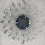 LuxeTime - Stilla Väckarklocka med Kristalldetaljer Carvallo