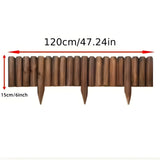 GroveScape - Dekorativt trä utomhus trädgårdsavgränsning gräns Carvallo