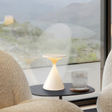 Uppladdningsbar LED-bordslampa | 100h driftstid | Varm vitt ljus | Minimalistisk & Touch-dimbar Carvallo