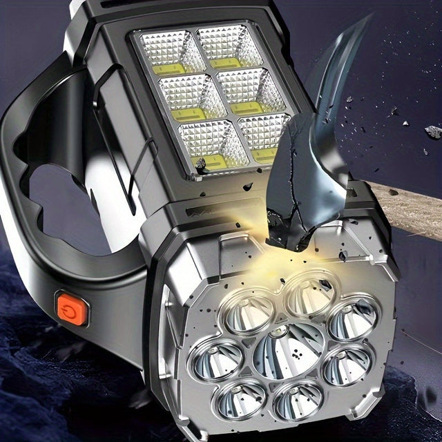 LED-ficklampa med uppladdningsbart batteri för utomhusbruk Carvallo