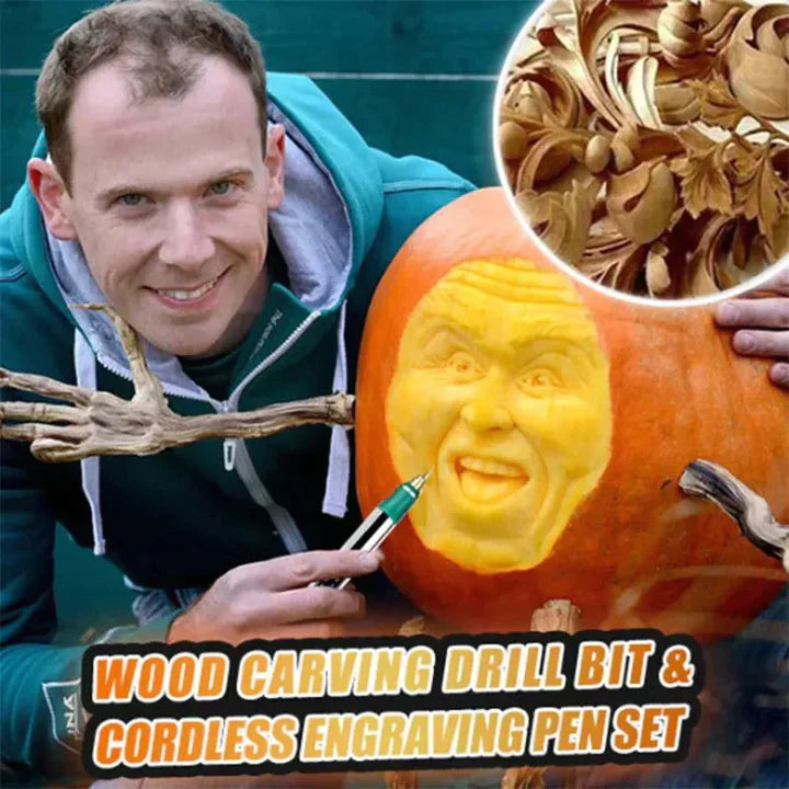 Manuell Graveringspenna för Trä, Glas, Läder och Sten - Hållbar Plast och Metall-Graveringsverktyg-Bellasverige-Hemnix