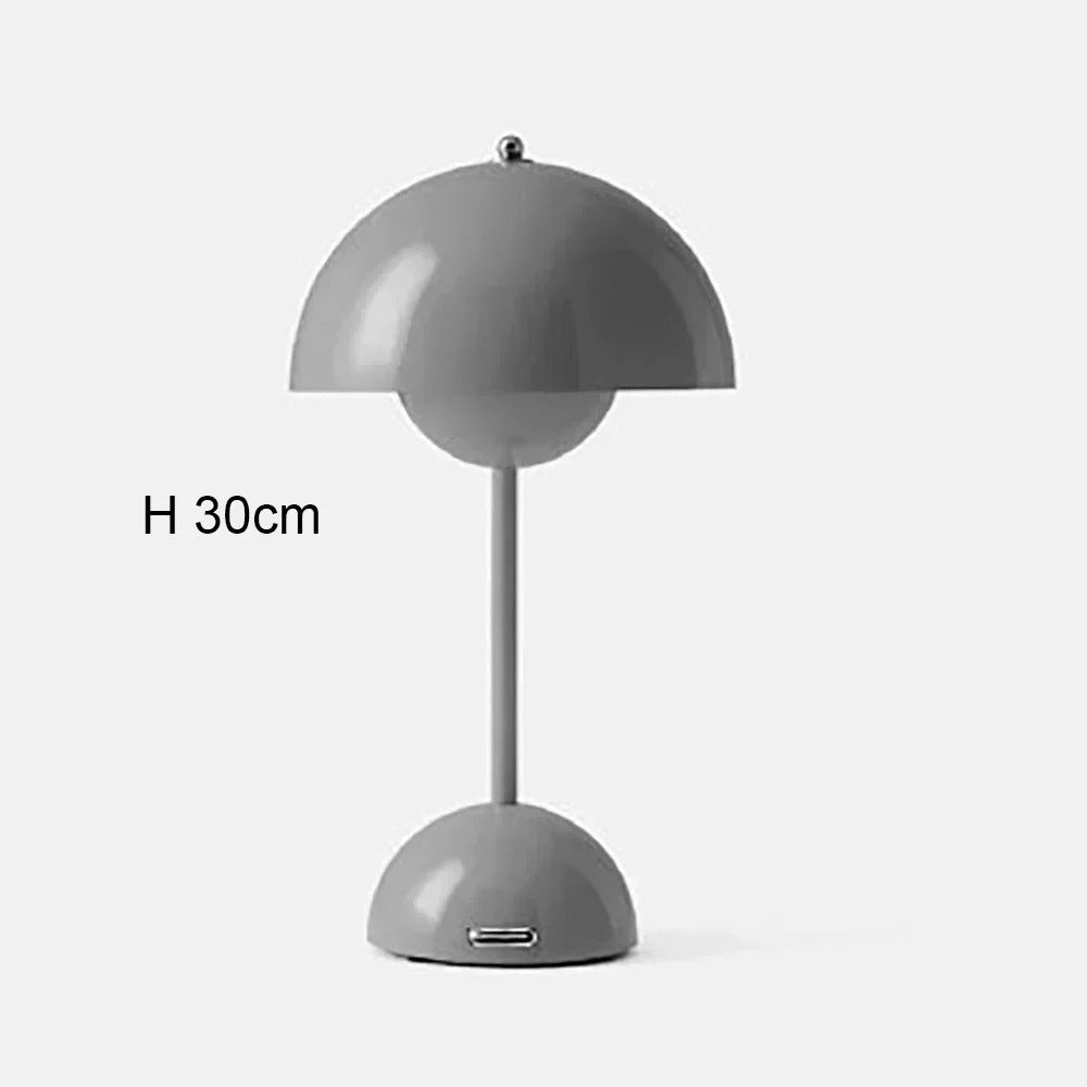 Nordisk LED Bordlampa - Uppladdningsbar Svamp Lampa Carvallo