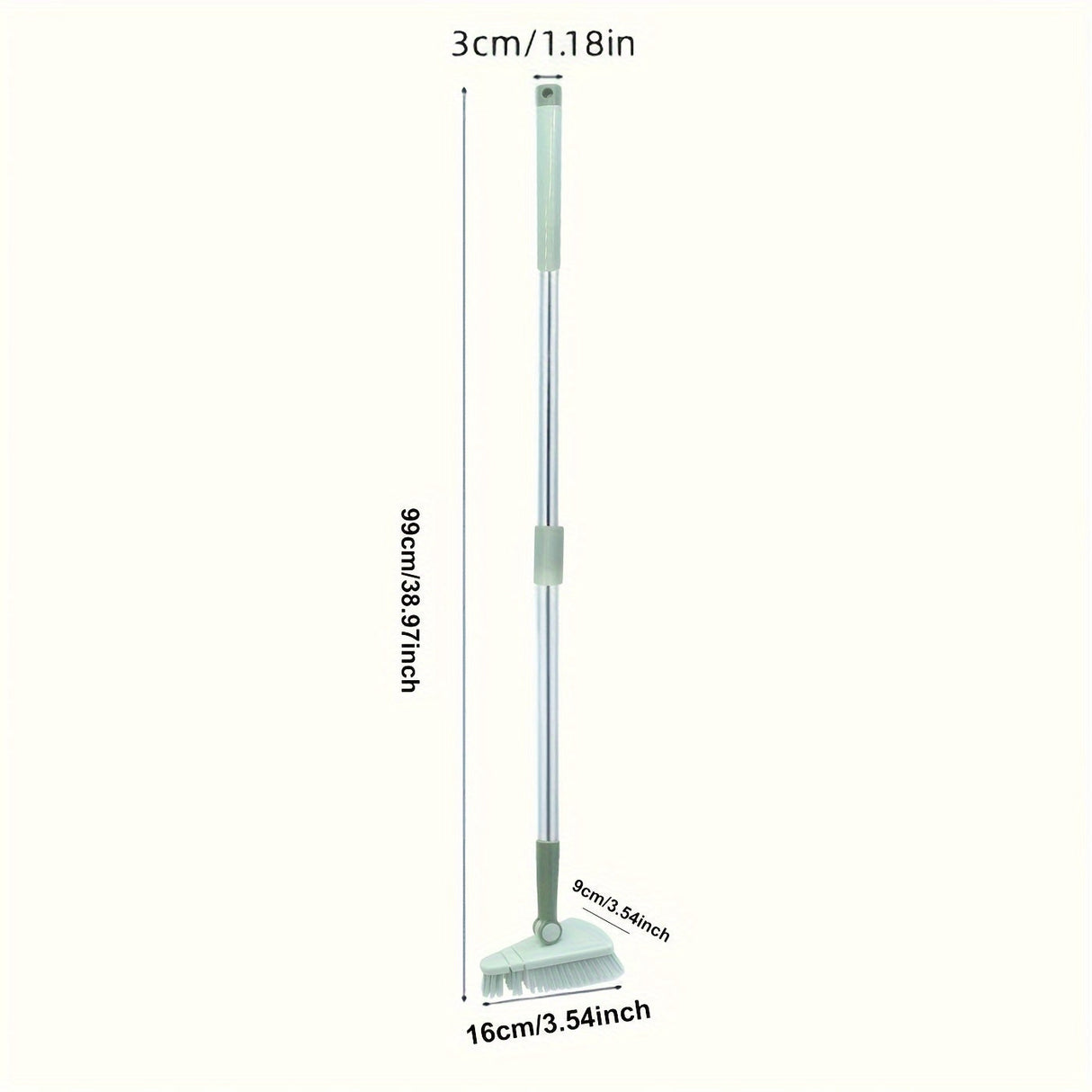 Golvborste med förlängningshandtag – Effektiv och ergonomisk rengöring utan ansträngning Carvallo