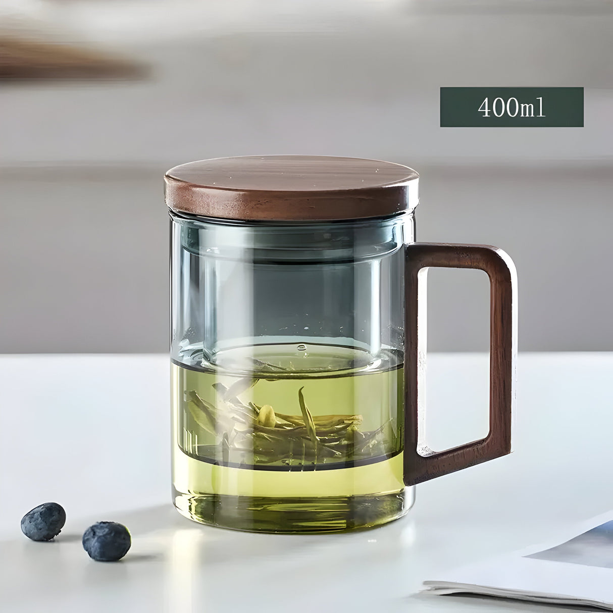 ArtisanBrew Cup – Värmebeständig Glas-Teekopp Carvallo