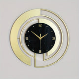 LuxuryTime - Modern Metallväggklocka, 18 tum Carvallo