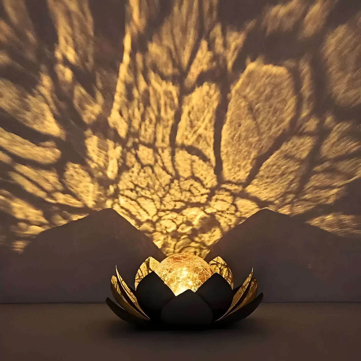 GlowPetal - Solar LED Lotusblomslampa Carvallo