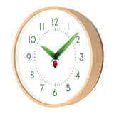 Tidlös Perch Klocka - Unik Vogelväggklocka i Nyckelpiga och Fjärilsdesign Carvallo