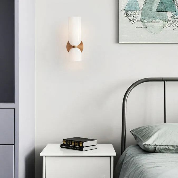 Vägglampa Modern Glas Mässing Väggsconces Carvallo