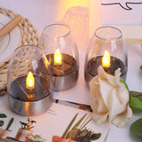 SolarFlame - Vattentäta LED-ljus för utomhusbruk, solenergi & flamlös Carvallo